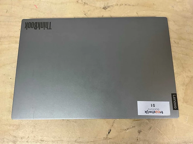 Laptop - lenovo - thinkbook 15-ill - i5-1035g4 - afbeelding 3 van  3