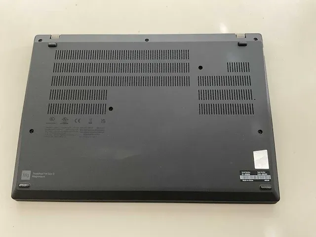 Laptop - lenovo - thinkpad t14 gen3 magnesium - afbeelding 6 van  8