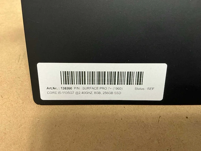 Laptop - microsoft - surface pro 7+ (1960) - afbeelding 5 van  6
