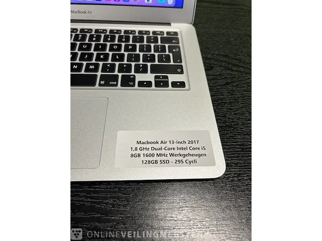 Laptop apple, macbook air 13-inch 2017, silver - afbeelding 3 van  6