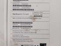 Laptop apple, macbook air 13-inch - afbeelding 5 van  13