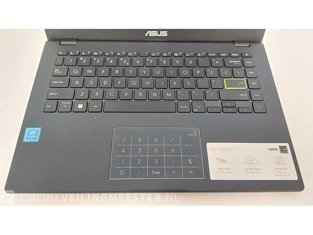 Laptop asus, e410m, bouwjaar 2022 - afbeelding 2 van  7