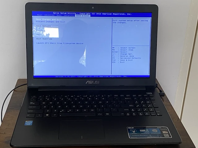 Laptop, asus, r509c, zwart - afbeelding 1 van  6