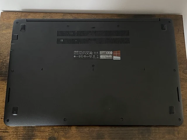 Laptop, asus, r509c, zwart - afbeelding 2 van  6