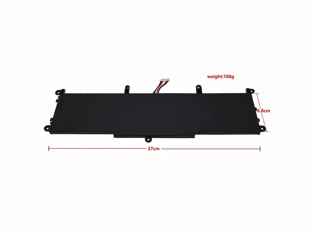 Laptop batterij 505979-3s1p-1 voor chuwi corebook x 14 cwi529 11.55v 4000mah 46.2w - afbeelding 3 van  4