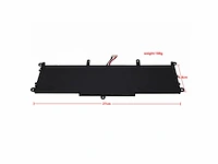 Laptop batterij 505979-3s1p-1 voor chuwi corebook x 14 cwi529 11.55v 4000mah 46.2w - afbeelding 3 van  4