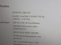 Laptop dell latitude 5580, i5 6300u cpu, 8 gb ram geheugen en 240 gb harde schijf - afbeelding 2 van  2