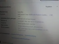 Laptop hp 15s-eq1xxx. 476gb hdd. amd athlon silver 3050u 2.30 ghz processor. 8gb ram geheugen. windows 11 h... - afbeelding 3 van  4