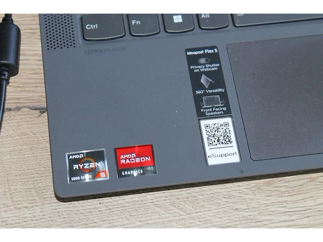 Laptop lenovo idea pad flex 5 14alc05 met muis. - afbeelding 2 van  2