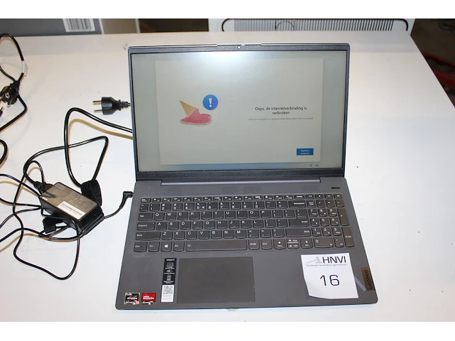 Laptop lenovo ideapad 5 met amd ryzen 5 5500u processor, 16 gb ddr4 3200, windows 11 home edition, 512 gb s... - afbeelding 1 van  3