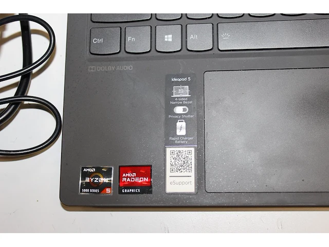 Laptop lenovo ideapad 5 met amd ryzen 5 5500u processor, 16 gb ddr4 3200, windows 11 home edition, 512 gb s... - afbeelding 2 van  3