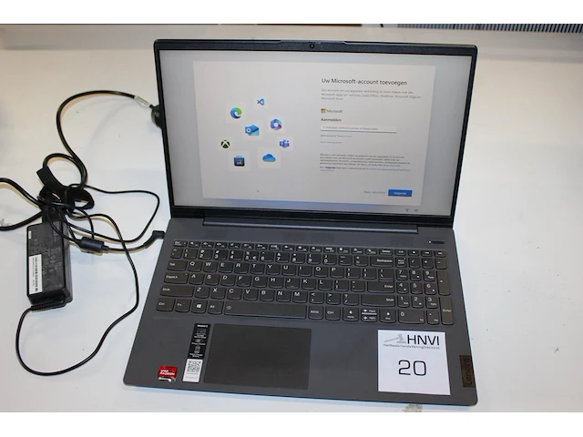 Laptop lenovo ideapad 5 met amd ryzen 5 5500u processor, 16 gb ddr4 3200, windows 11 home edition, 512 gb s... - afbeelding 1 van  3