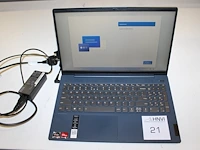 Laptop lenovo ideapad 5 met amd ryzen 5 5500u processor, 16 gb ddr4 3200, windows 11 home edition, 512 gb s... - afbeelding 1 van  3