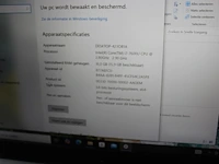 Laptop lenovo thinkpad 470s. intel core i7 7600 cpu 2.80 ghz. 16 gb ram geheugen en 256 gb harde schijf - afbeelding 2 van  3