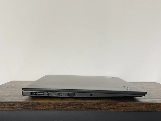 Laptop, lenovo, x1 carbon 3rd generation, donkergrijs / antraciet - afbeelding 2 van  6