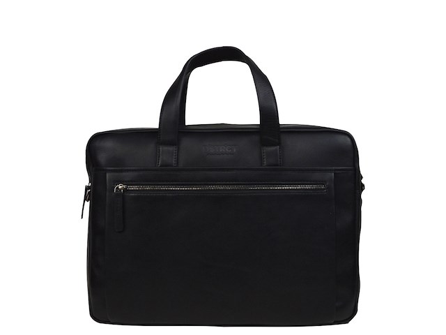 Laptop tas, dstrct, 230330-10, zwart, premium collection - afbeelding 1 van  5