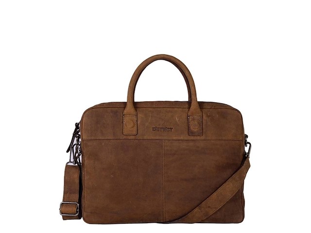 Laptop tas, dstrct, wall street, bruin - afbeelding 1 van  7