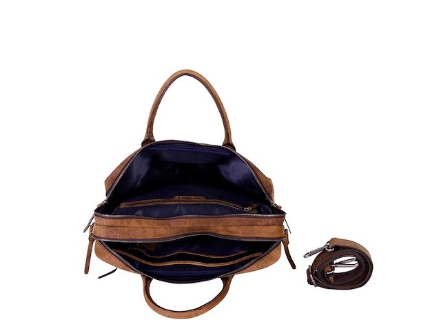 Laptop tas, dstrct, wall street, bruin - afbeelding 5 van  7