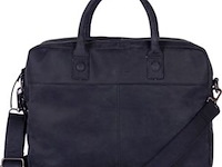 Laptop tas dstrct, wall street, zwart, 2-vaks