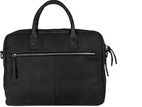Laptop tas dstrct, wall street, zwart, 2-vaks - afbeelding 3 van  5