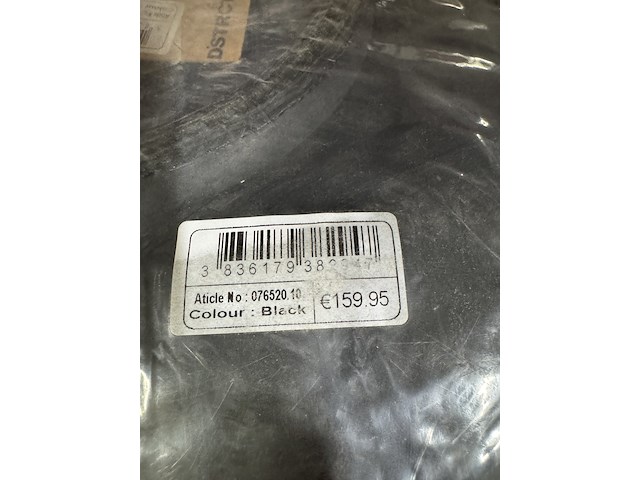 Laptop tas dstrct, wall street, zwart, 2-vaks - afbeelding 5 van  5