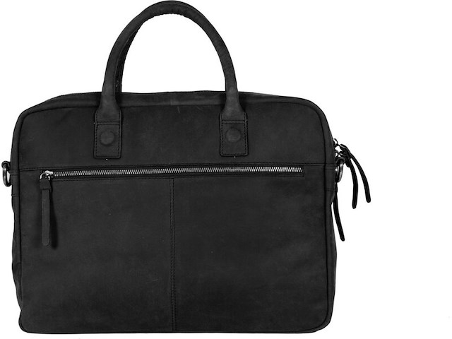 Laptop tas, dstrct, wall street, zwart, 2-vaks - afbeelding 2 van  4
