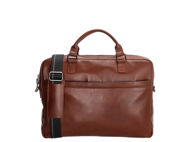 Laptop tas, micmac bags, le mans, cognac - afbeelding 1 van  6