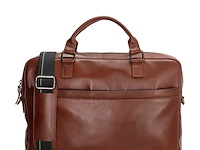 Laptop tas, micmac bags, le mans, cognac - afbeelding 1 van  6