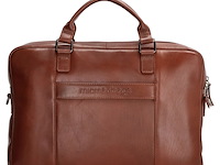 Laptop tas, micmac bags, le mans, cognac - afbeelding 3 van  6