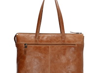 Laptop tas, micmac bags, porto, bruin, dames - afbeelding 5 van  7