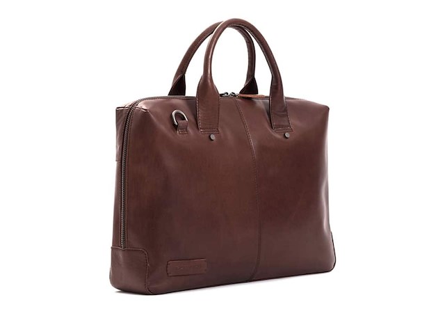 Laptop tas, plevier, basalt, bruin - afbeelding 2 van  3