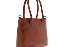 Laptop tas, plevier, navigator fluxgate, cognac - afbeelding 2 van  5