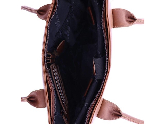 Laptop tas, plevier, navigator fluxgate, cognac - afbeelding 5 van  5