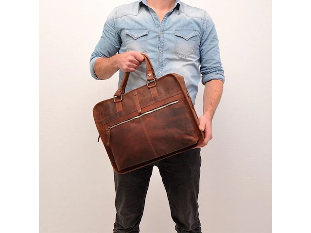 Laptoptas, berba, 826-129, coffee - afbeelding 1 van  2