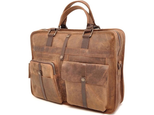 Laptoptas berba, 826-131, coffee - afbeelding 1 van  2