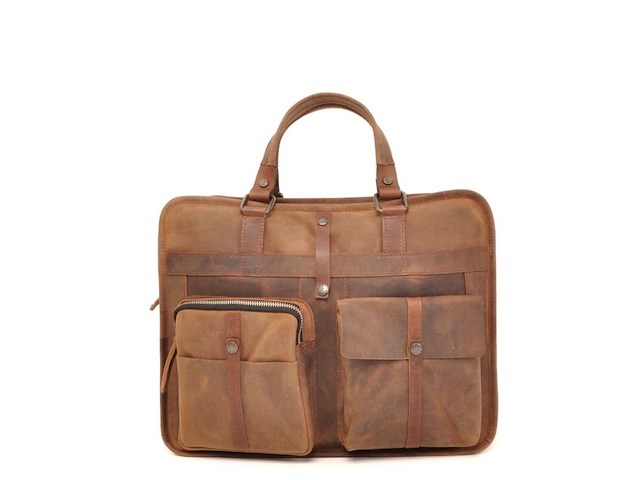 Laptoptas berba, 826-132, coffee - afbeelding 1 van  5