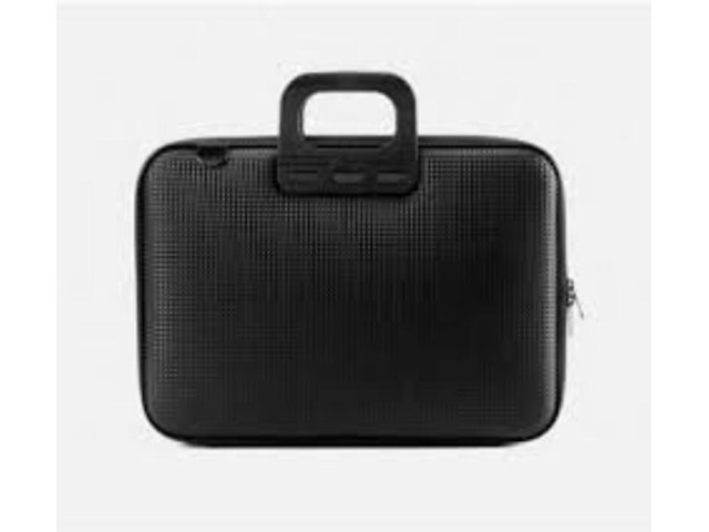 Laptoptas bombata, all black - afbeelding 1 van  4