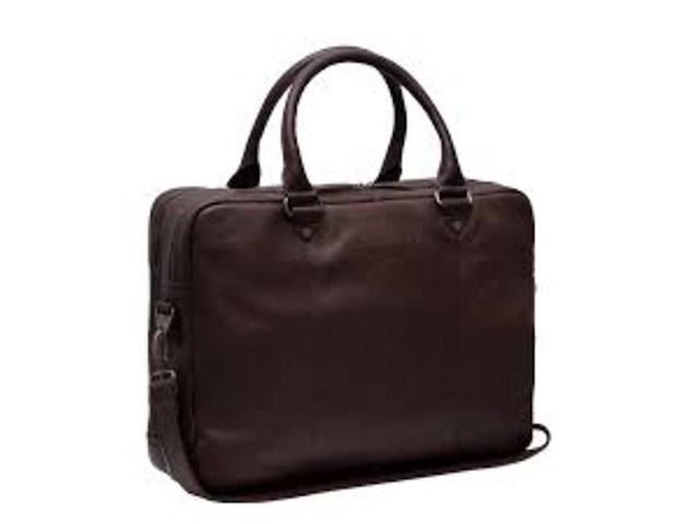 Laptoptas, chesterfield, boston, brown - afbeelding 1 van  4