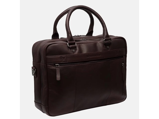 Laptoptas, chesterfield, boston, brown - afbeelding 2 van  4