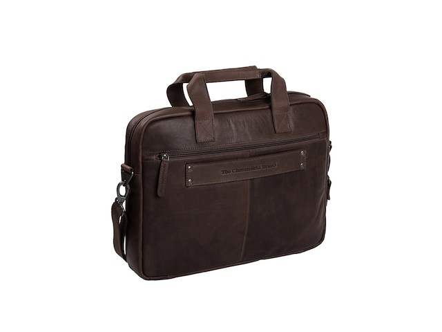 Laptoptas, chesterfield, calvi, brown - afbeelding 1 van  4
