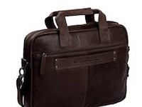 Laptoptas, chesterfield, calvi, brown - afbeelding 3 van  4