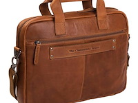 Laptoptas chesterfield, calvi, cognac - afbeelding 1 van  5