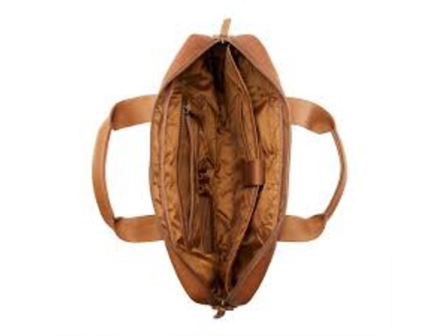 Laptoptas chesterfield, calvi, cognac - afbeelding 2 van  5