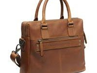 Laptoptas chesterfield, santiago, cognac - afbeelding 2 van  8
