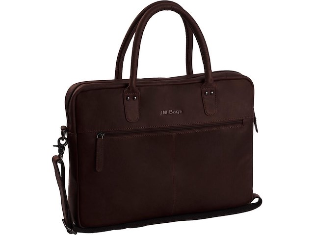 Laptoptas pm bags, c40.5000, bruin - afbeelding 1 van  6