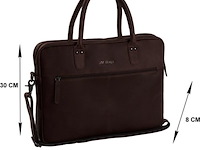 Laptoptas pm bags, c40.5000, bruin - afbeelding 2 van  5