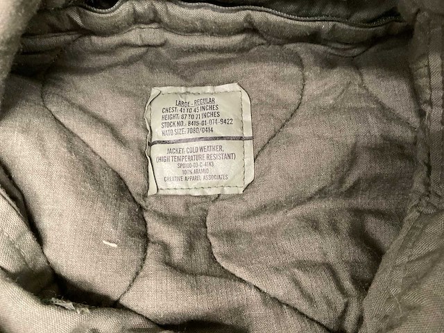 Large- regular cold weather jacket - afbeelding 3 van  3