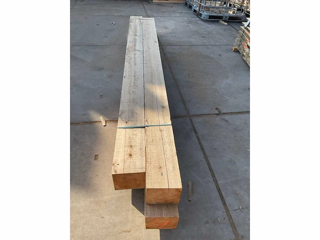 Lariks balken 200x200 mm (4x) - afbeelding 5 van  5