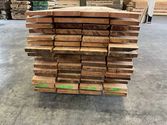 Lariks planken 36x250 mm (68x) - afbeelding 2 van  5