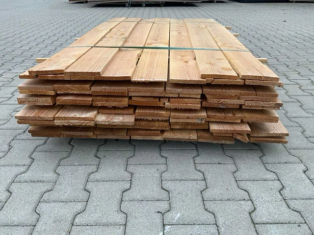 Lariks tuinplank 1800x135x16mm (80x) - afbeelding 4 van  9